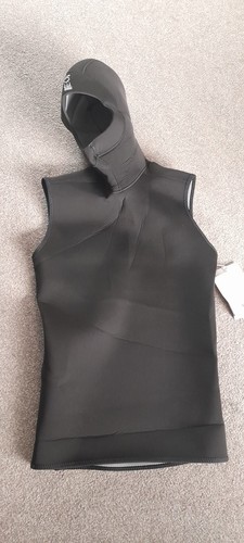 Neoprene hooded wetsuit vest - hooded,