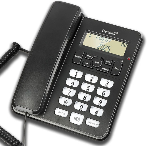Big button corded landline - big,