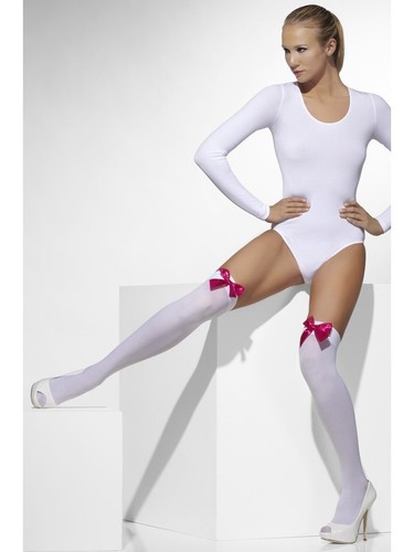 Opaque hold ups - hold-ups,, white