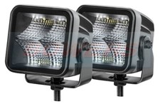 Pair of Hella Black Magic 3.2"