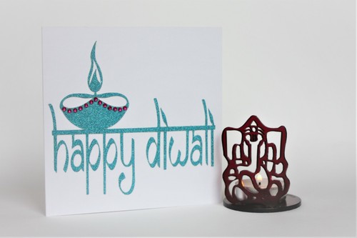 Luxury handmade diwali cards - luxury,