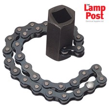 Draper 77592 Oil Filter Removal Tool Chain Wrench 1/2" 24mm 130mm Capacity