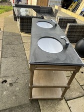 Bathroom Unit With 2 Basin