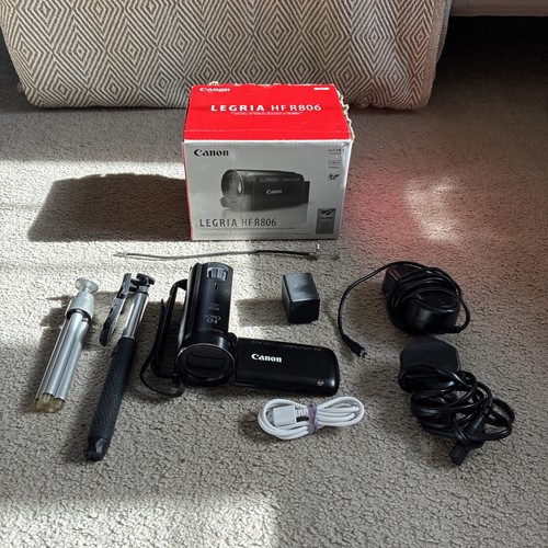 Canon legria r806 camcorder - hf,