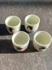 4x Small Sake Cups Or Egg Cups