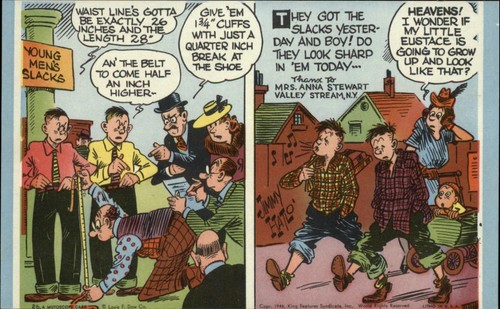 Jimmy hatlo comic tailor - ~,