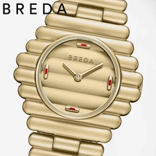 BREDA CODA 1756A Watch Gold