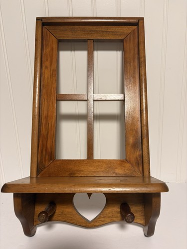 Vintage wood window - vintage, shelf