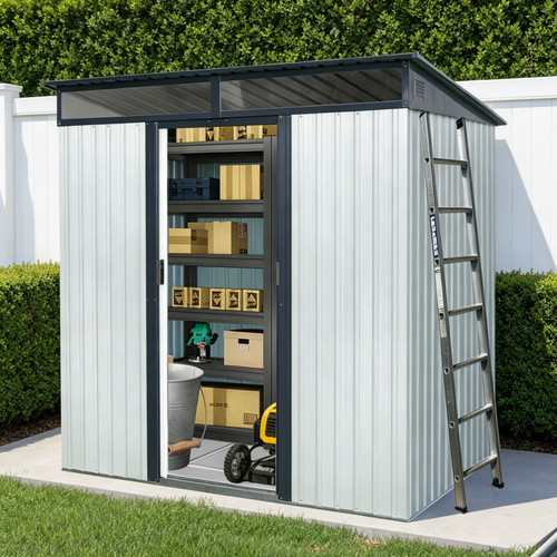 8x6 outdoor white and black - 8x6,