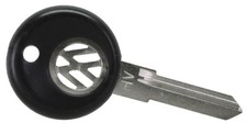 VW Key Blank, HV Code VW Beetle Type 3 Golf Cabriolet 161837219 Genuine VW