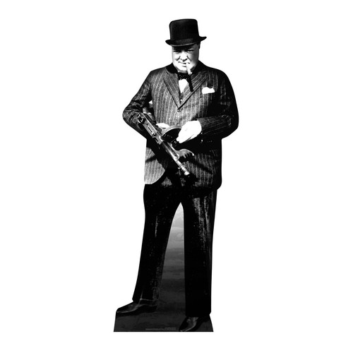 Winston churchill cardboard - winston,