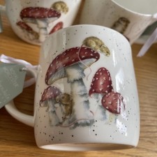 BNWT Royal Worcester Wrendale Designs Hannah Dale ‘He’s A Fun-gi’ Mouse