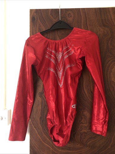 Red leotard - red,