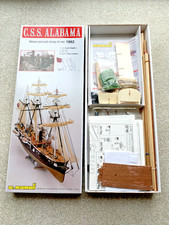 ZC52:  Mamoli  MV53  C.S.S. Alabama Wooden Model Kit - Scale 1:120