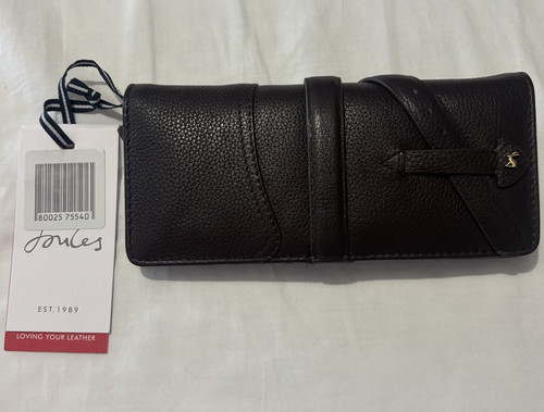Joules brown leather wallet - joules,