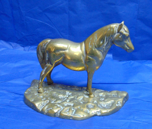 Door stop stops horse book - horse, end