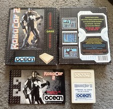 Robocop 2 Game Cartridge for Commodore 64  Boxed C64 WORKING tested 