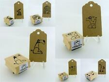 East of India New Animal Designs Rubber Craft Stamps 