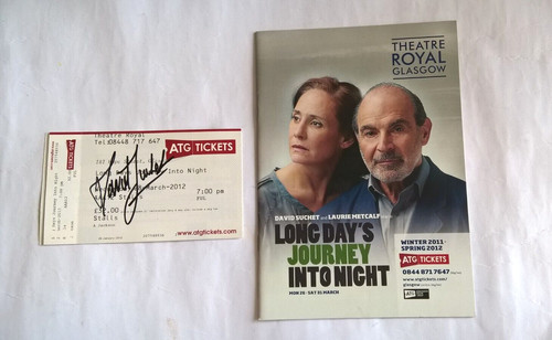 David suchet signed - david, theatre