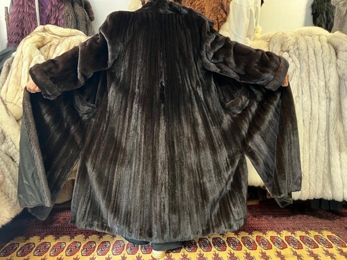 Mink coat blackglama - blackglama, real