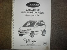 Microcar Virgo 2001 on Parts Spare parts List