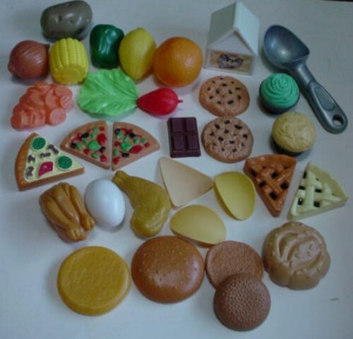 Kitchen play toys - toys, food