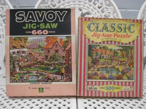 Vintage jigsaw puzzles - vintage,