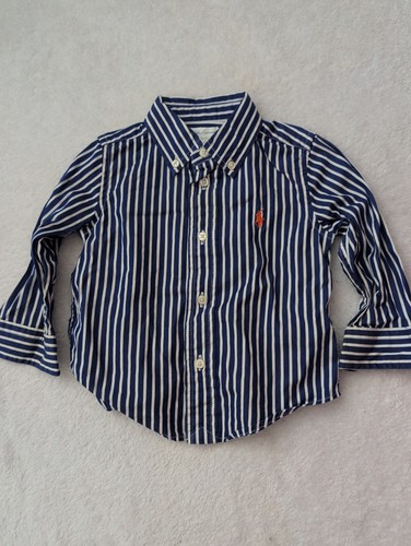 Blue white stripe - stripe, polo