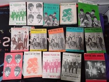 BEATLES ITALY 60s SHEET MUSIC