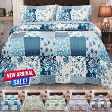 Patchwork Quilted Bedspread 3