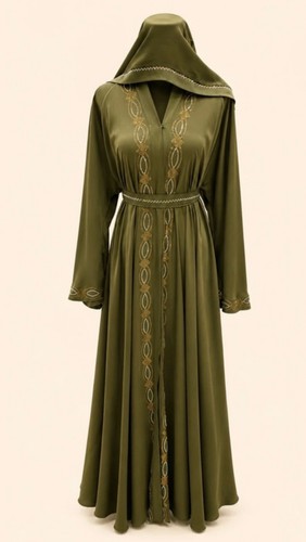 Women abaya olive embrace - women's,