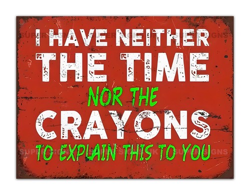 Funny crayons metal - funny,