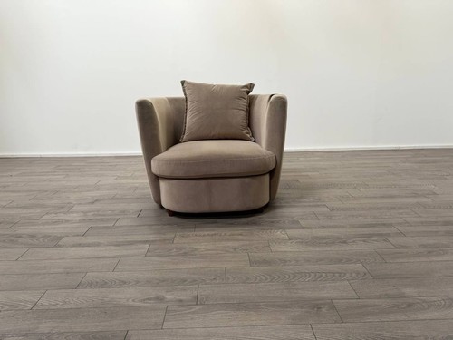 Virgil velvet cuddle chair - virgil, –