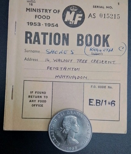 Ration book lots of coupons - _,