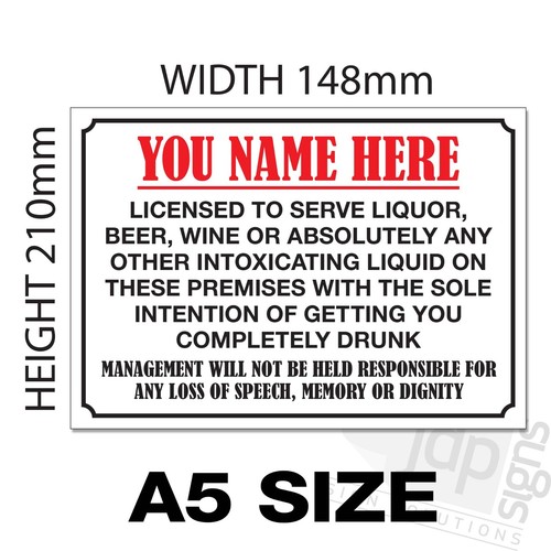 Custom made personalised funny - personalised,
