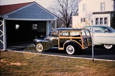 Vtg 1959 Slide Morris Minor Traveller Woody Wagon X6E071