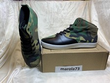 Gourmet Quattro Cameo skate shoe, green camouflage, Size 13