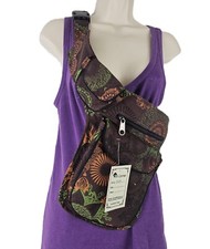 HANDMADE Waist BUM BAG FANNY PACK Belt Multi-Pocket Travel Festival Passport S14