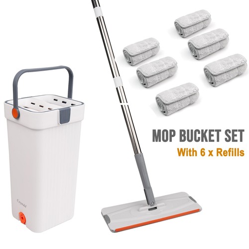 360 flat mop bucket - 360°, set