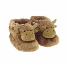 Adorable Children’s Highland Cow Bootees. 18-24 Months