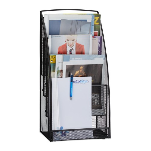 Metal magazine rack - , newspaper