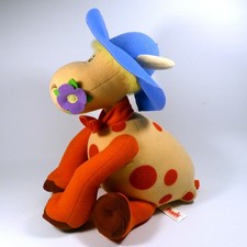 MAGIC ROUNDABOUT Vintage Talk 'n Sing ERMINTRUDE 9.5" Cow (Vivid 2004)