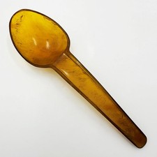 ANTIQUE 19TH CENTURY COW HORN SPOON
