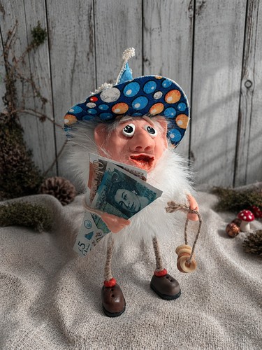 Ooak handmade art polymer - ooak,