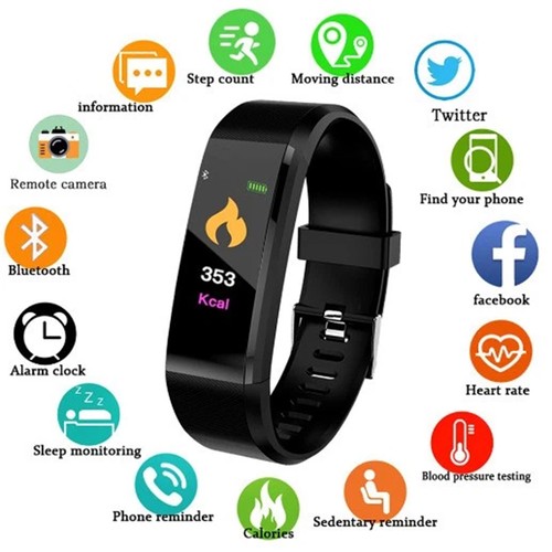 Black new fitbit - new,