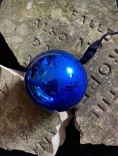 Antique 19th Century Glass Witches Ball