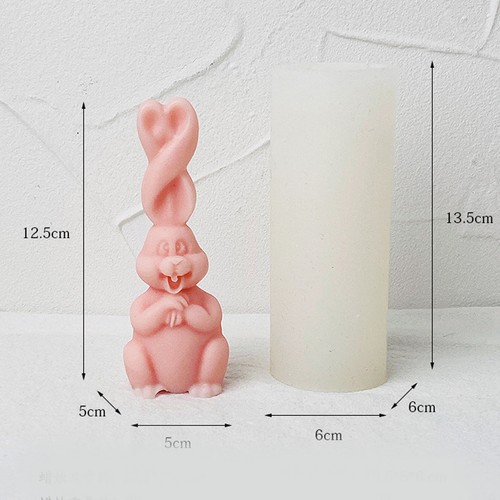 Wax making mould rabbit - wax,