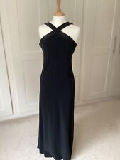 Pearce Fionda long Black Evening Cocktail Dress size 14