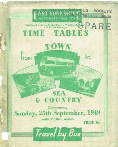 East yorkshire motor - east, services