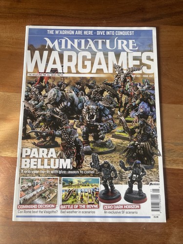 Miniature wargames magazine - wargames,